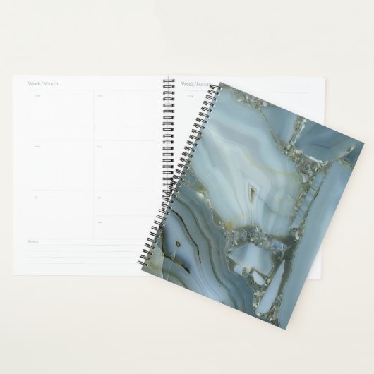 Marbre gris bleu avec Veine or (Devant avec enveloppe)
