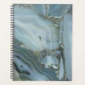 Marbre gris bleu avec Veine or (Devant)