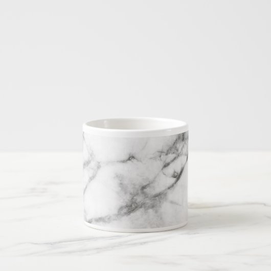 Marbre gris Espresso Mug (Devant)