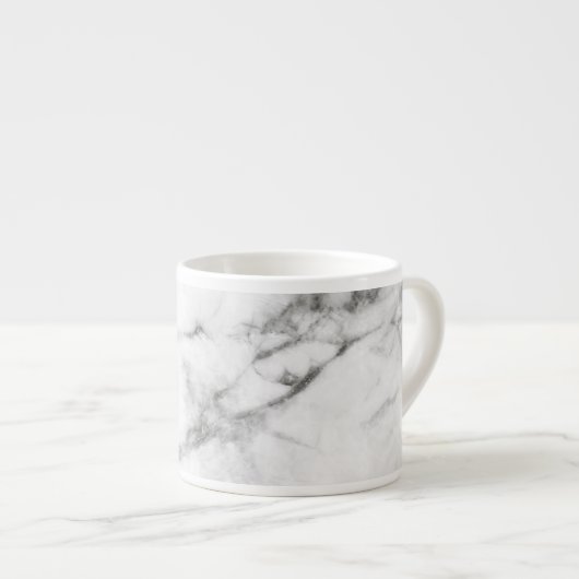 Marbre gris Espresso Mug (Devant droit)