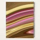 Marbre liquide rétro-numérique élégant Abstrait (Dos)