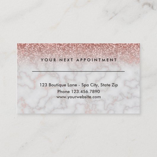 Marbre magnifique de rendez-vous de salon de (Dos)