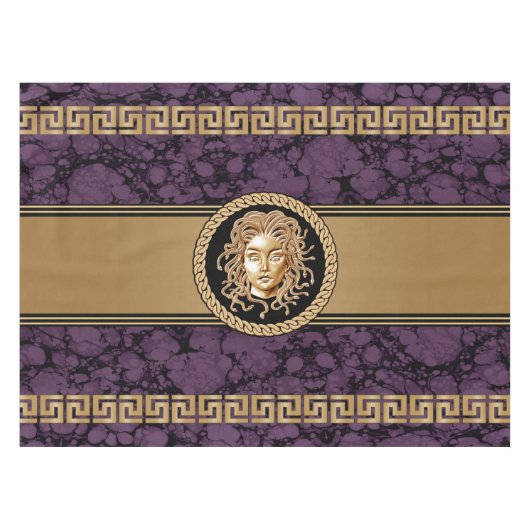 Marbre Medusa de luxe & nappe d'or (Devant (Horizontal))