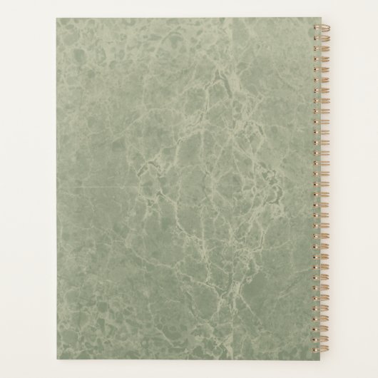 Marbre moderne Sage Green (Dos)