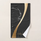 Marbre noir (Serviette à main)