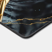 Marbre noir avec Veine or (Coin)