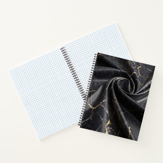 Marbre noir Carnet or (Intérieur)