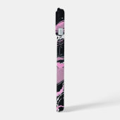 Marbre noir et rose (Côté gauche)