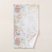 Marbre or Rose élégant (Serviette à main)