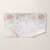 Marbre or Rose élégant (Serviette à main)