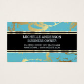 Marbre or turquoise (Devant)