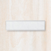 Marbre Pastel Stone Texture Poignée Nom Plaque (Devant)