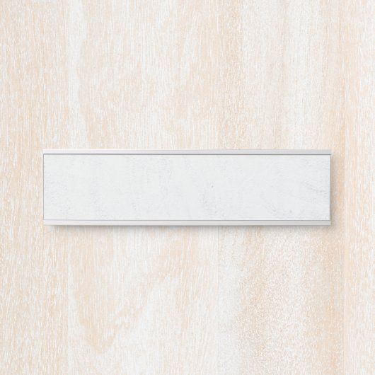 Marbre Pastel Stone Texture Poignée Nom Plaque (Devant)