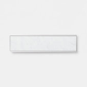 Marbre Pastel Stone Texture Poignée Nom Plaque (Devant)