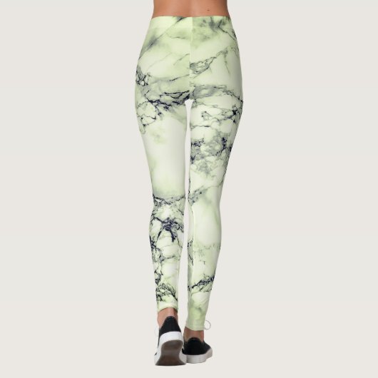 Marbre Pierre Leggings Design moderne (Dos)