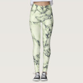 Marbre Pierre Leggings Design moderne (Devant)