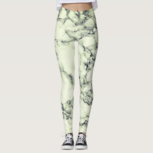 Marbre Pierre Leggings Design moderne (Devant)