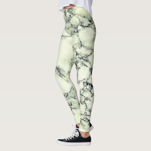 Marbre Pierre Leggings Design moderne (Gauche)