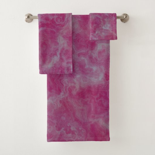 Marbre rose abstrait (En situation)
