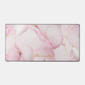 Marbre rose avec touche d'or (Recto)