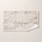 Marbre rose d'ananas d'or de joli en cuivre de (Serviette à main)