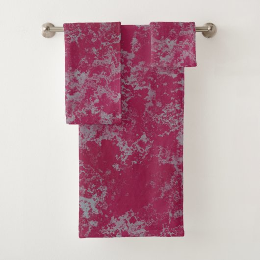 marbre rose et bleu abstrait (En situation)