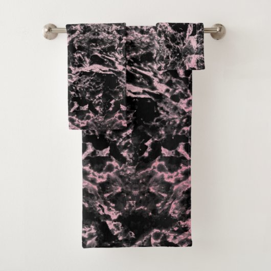 Marbre rose et noir (En situation)