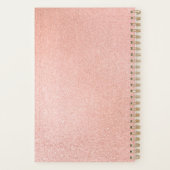 Marbre rose et or moderne personnalisé (Dos)