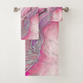 Marbre Rose liquide argenté (En situation)