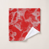 marbre rouge abstrait (Gant de toilette)