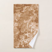 Marbre rouille abstrait (Serviette à main)