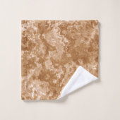 Marbre rouille abstrait (Gant de toilette)