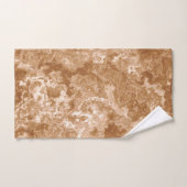 Marbre rouille abstrait (Serviette à main)