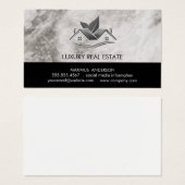 Marbre sur le toit de l'immeuble | Logo moderne (Devant & derrière)