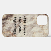 Marbre tendance Coque-Mate coque iphone (Verso (horizontal))