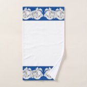 Marbre Tendrils sur un ensemble de serviettes de b (Serviette à main)