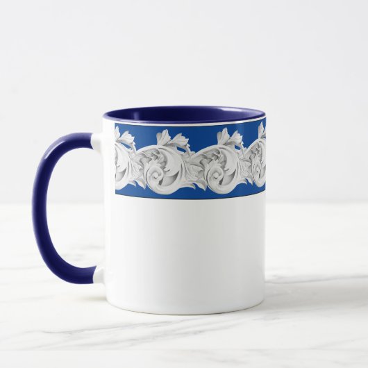 Marbre Tendrils sur une Mug Combo (11 oz.) (Gauche)