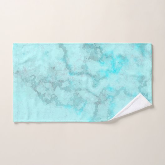 Marbre turquoise  (Serviette à main)