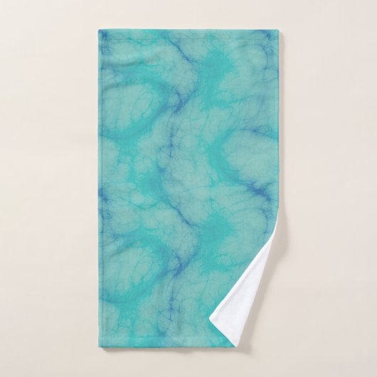 Marbre turquoise (Serviette à main)