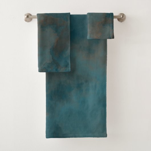 Marbre turquoise et bracelet abstrait (En situation)