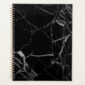 Marbre veiné noir et argent (Devant)