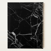 Marbre veiné noir et argent (Dos)