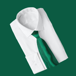 Marbre vert Agate marbre élégant Cravate