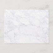 Marbre vert Célébration de la vie Invitation (Dos)