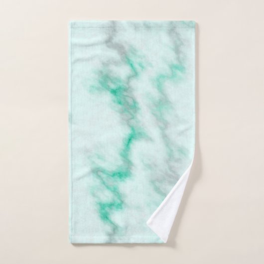 Marbre vert et gris (Serviette à main)