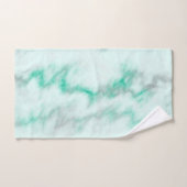 Marbre vert et gris (Serviette à main)