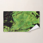 Marbre vert noir (Serviette à main)