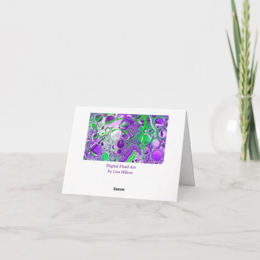 Marbre vert pourpre et citron vert (Dos)