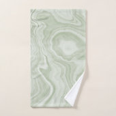 Marbre vert Sage (Serviette à main)