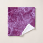marbre violet et rose abstrait (Gant de toilette)